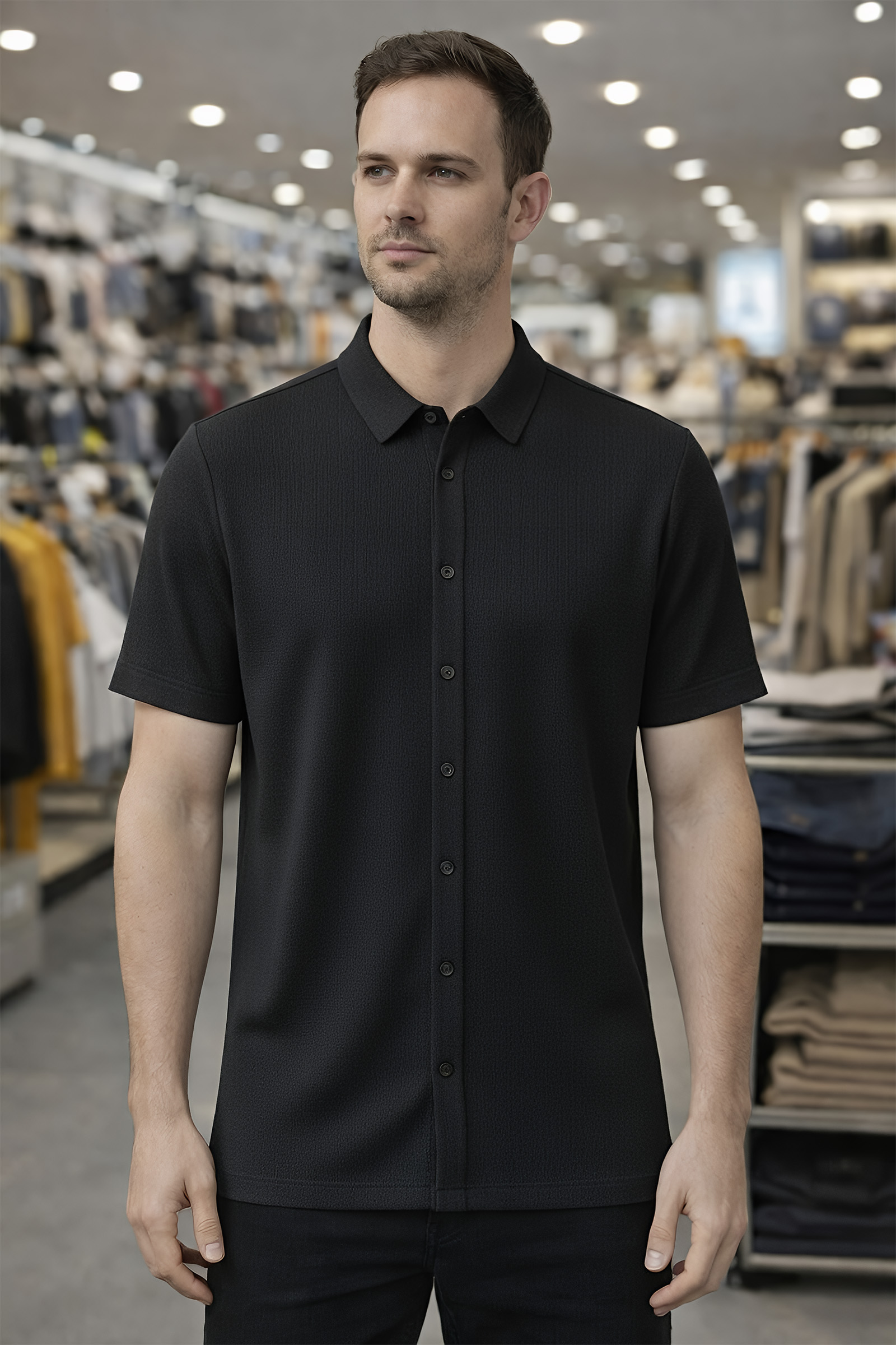 1600x2400 dubaİ gÖmlek sİyah