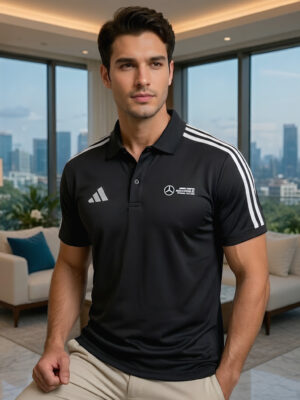 Mercedes Tişört Siyah