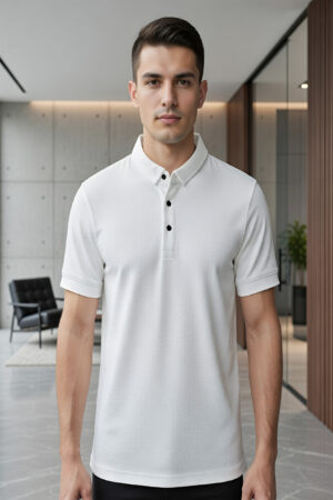 Poalo Yaka 3 Düğmeli